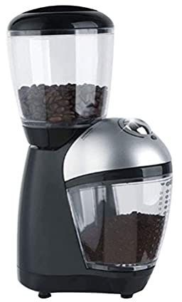 SMSOM Moulin à café de Burr Conique, broyeur de café de Burr électrique pour Expresso, café Goutte à Goutte, Presse et café percolateur français