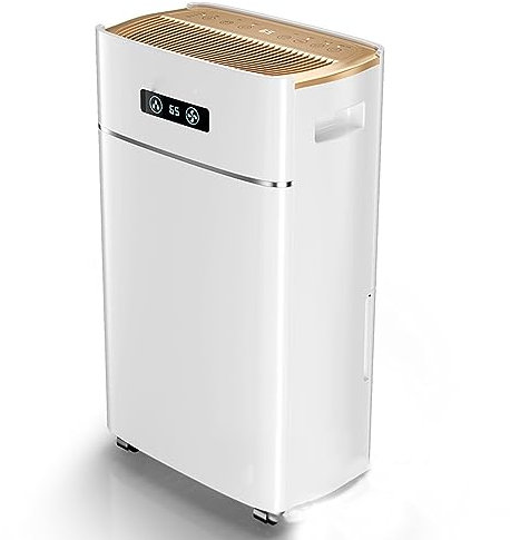 THAMBA Deshumidificateur d Air, Absorbeur D'humidité, pour Éliminer la Condensation et L'humidité, 1 200 Pieds Carrés, sous-sols et Maisons, Grandes Pièces (Size : 21L/D(38pt))