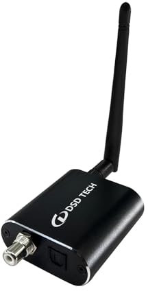 DSD TECH Adattatore ricevitore audio Bluetooth SH-AB10A Supporto Bluetooth 5.1 e USB C a coassiale Toslink Spdif