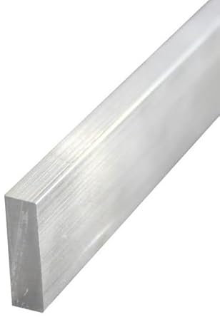 Aluminium Flachmaterial Alu Flach Alublechstreifen Abdeckleisten Bodenleisten (Alu Flachm. 160x10mm, 750mm lang)
