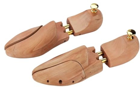 AYXAMO Allarga Scarpe Uomo，Allarga Scarpe Tendiscarpe in Legno 1 Paio di Scarpe in Legno for Albero barella Shaper Keeper(45 46)