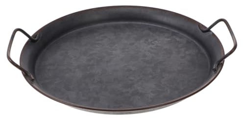 SHOWERORO Égouttoir À Vaisselle Décoratif En Fer Forgé Plateau De Rangement Pour Garde-manger Évier Noir Plateau De Rangement Pour
