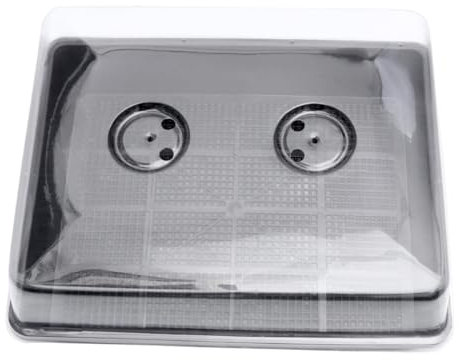 Supvox Sprossengerät Aus Kunststoff Tablett Für Anzucht Züchter Mit Einstellbarer Luftfeuchtigkeit Anzuchtschalen Für Blumenzucht Und Garten Sprossenplatte Für Hobbygärtner Und