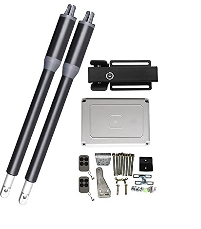 Set Apricancello Elettrico, Il nuovo tipo di Porta Automatica chiudiporta for porte a battente, Telefono cellulare telecomando in tempo reale di monitoraggio,Apriporta automatico(Ivory)