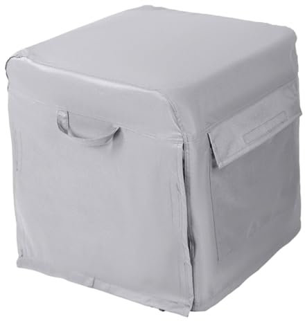 DECHOUS Generatorabdeckung aus 600d Oxford Stoff Robuste Schutzhülle mit Sicherer Passform und Tragbarem Design für Outdoor Einsatz von Stromgeneratoren