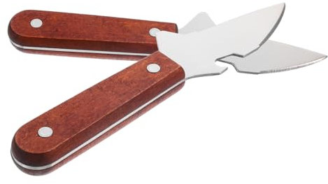 LABRIMP Ouvre-coquilles 2 Pièces en Acier Inoxydable pour Huîtres