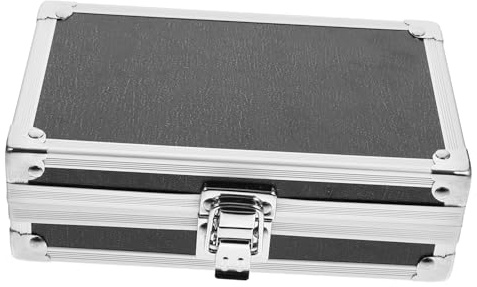 iplusmile Valigetta Porta Attrezzi in Alluminio Resistente Portatile con Ergonomico Scatola Capacità per Utensili da Garage e Officina