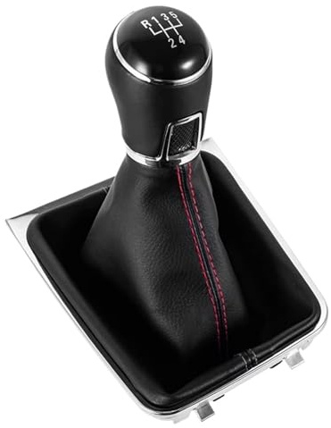 Auto Schaltknauf Kompatibel Mit Für Golf 7 Mk7 Für GTI Für GTD 2013-2018 Schaltknauf-Hebelabdeckung Manuell 5 6 Für Speed Part Suit