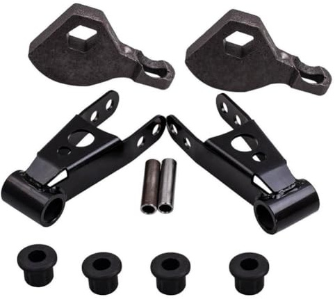JCdvfMqhn Kit di Sollevamento Posteriore Anteriore da 3 Pollici da 2 Pollici Compatibile con Le Parti automobilistiche del Motociclo 1998-2003 Barra di Torsione e grillo