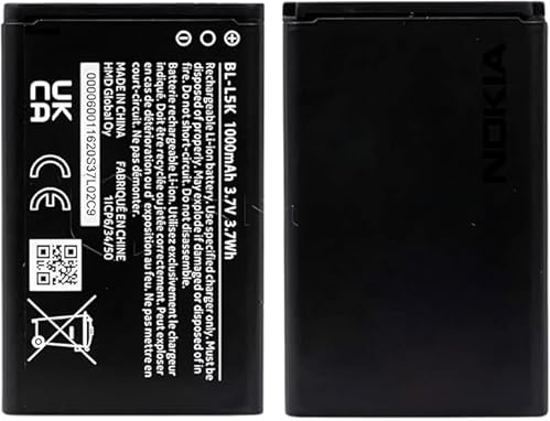 Bcmhub BL-L5K Mobile Phone Battery Compatible for Nokia 105 Plus 2022, Model TA-1428 1447 1456, Cell Phone Replacement Battery