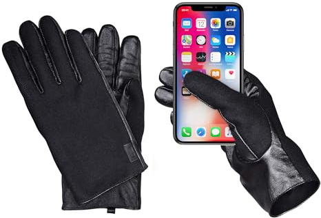 Artwizz SmartGlove - Unisex Leder Handschuhe mit Smartphone Touchscreen Funktion