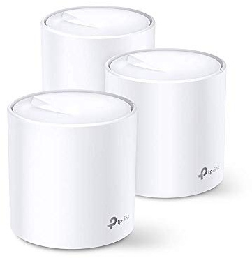 TP-Link Deco X20(3-pack) AX1800 Whole Home Mesh Wi-Fi System (5,800 sq ft) (Renewed)