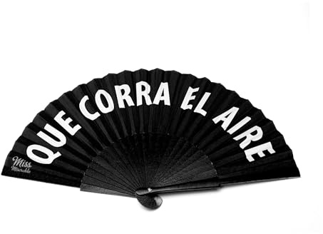 Miss Miserable - Abanico Que Corra el Aire -Ventilador de Mano