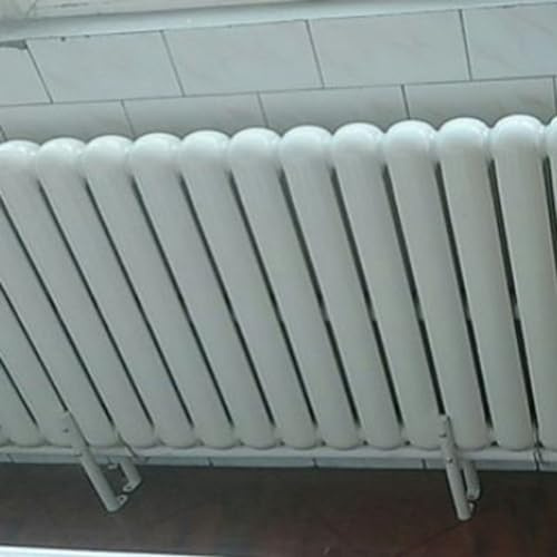 Support de sol pour radiateur, pieds en acier à faible teneur en carbone et fonte, convient pour une position verticale (20 cm)