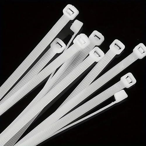 huzur elektrik Ultra Starke Kabelbinder 100 Stück 250mm x 3,6mm | für Den Innen und Außeneinsatz Selbstsichernde Multifunktionale Kabelbinder | Kunststoff Kabel Binder Kabelhalter Kabelfixierung