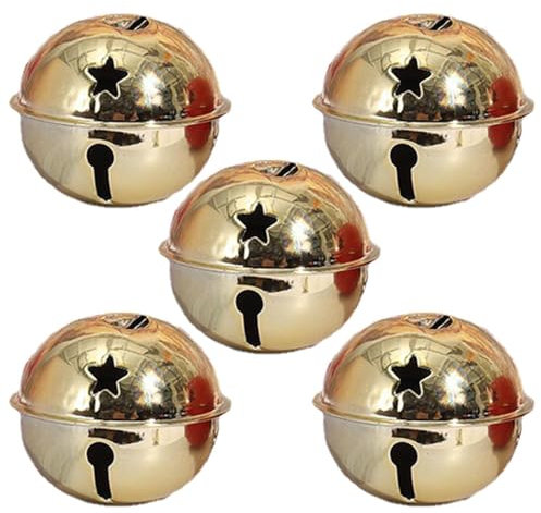 Christbaumschmuck - rustikale Weihnachtsglocken, Türhänger mit rustikaler Weihnachtsglocke, Vintage-Weihnachtsglocken mit Klingelton, Weihnachtsglocken-Dekoration