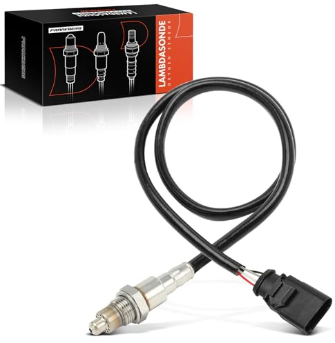 Frankberg 1x Oxygen Sensor after catalytic converter Compatible with Polo 6C1 6R1 Ibiza IV Sportcoupe 6J1 6P5 A1 8X1 8XK A1 Sportback 8XA 8XF Replace# 06K906262AE
