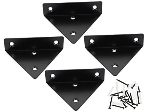 DOITOOL 4stücke Metall Wandregalstütze Einfache Stützhalterungen Regalwinkel Schwerlast Regalhalterung Hochleistungsregal Regal-eckhalterung Wandregal Aus Metall