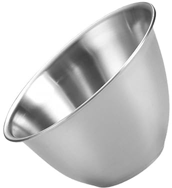 NUOBESTY Bol à Salade Inox avec Bord Incliné Saladier Léger pour Restaurant et Service de Légumes Récipient Alimentaire Multifonction Facile à Nettoyer et Empiler