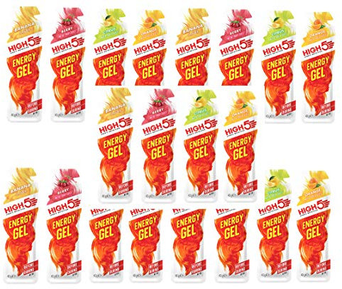 High 5 Five Energy Gel 40g - Mixed Flavours (Box of 20)