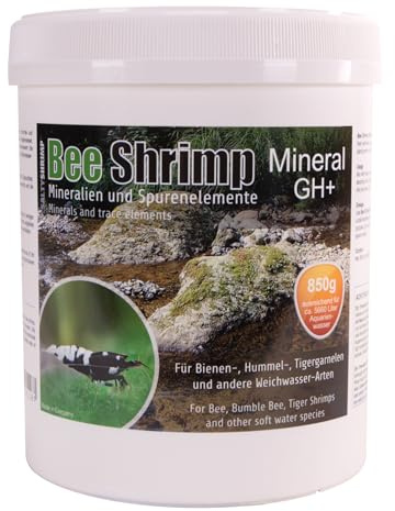 SaltyShrimp Bee Shrimp Mineral Gh+ 850 Grams (850 Grams)