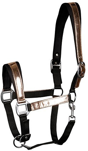Harry's Horse Halster Metallic, Größe:Pony, Farbe:Rose-Gold