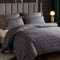Lazzaro - Set copripiumino king size, in microfibra di alta qualità, 230 x 220 cm, 3 pezzi, ultra morbido, ipoallergenico, set di biancheria da letto king size, con chiusura a cerniera