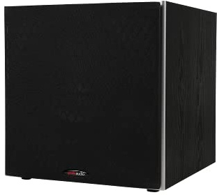 Polk Audio Polk PSW10e Active Subwoofer, 10 Inch Powered Subwoofer, Power Port Technology, Up to 100 Watts, Big Bass in Compact Design, Easy Setup with Home Theater Systems - Black