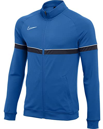 Nike Veste de Football de Survêtement en Tricot pour Homme, Taille XL, Bleu Royal/Blanc/Obsidienne/Blanc