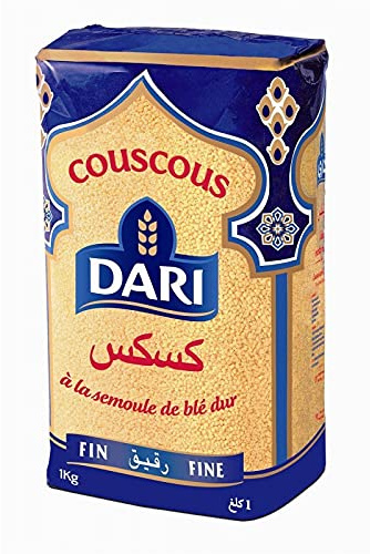 DARI - Couscous Fin 1Kg - Lot De 4 - Offre Special