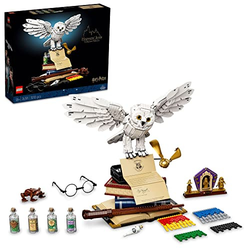 LEGO Harry Potter Hogwarts Icons - Collectors' Edition 76391 Collectible 20th Anniversary Set for Adults (3,010 Pieces)