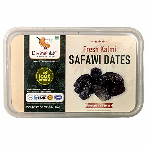 Safawi Dates 1kg Safawi Dates Original Kalmi Dates Kalmi Organic Dates Kalimi Dates Premium Organic Dates UAE Dates (Safawi Kalmi Dates 1kg)