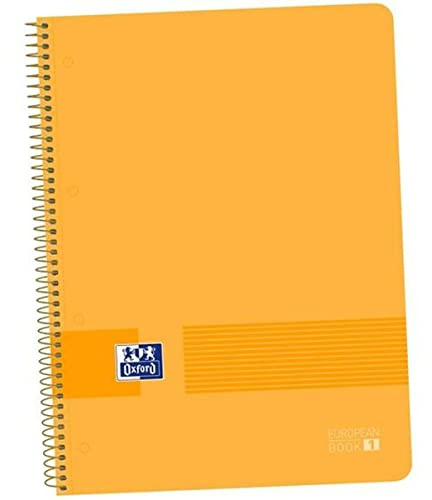 Oxford Live&Go Notizbuch, Pfirsich, A4, 5 Stück