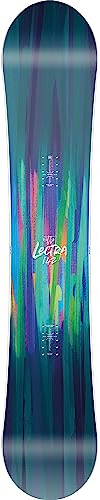 Nitro Tabla de Snowboard para Mujer LECTRA Brush Board ´24 All Mountain Girls Board para Principiantes Directional Flat Camber