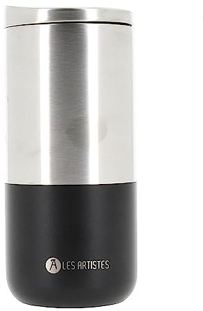 Les artistes - Travel mug Split Black 500ml - Argent métalisé - Taille Unique - Mug Isotherme