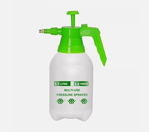 VIVAAS 2.5L Garden Sprayer Pressure Hand Pump Action with Adjustable Nozzle Weed Killer Water Pump Sprayer For Pesticides Insecticides Fungicides For Indoor Plants, Cleaning & Outdoor Garden