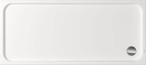 Duravit D-Code Duschwanne, 1800x800mm, Rechteckig, Einbauversion, 720268000000001, Farbe: Weiß glänzend