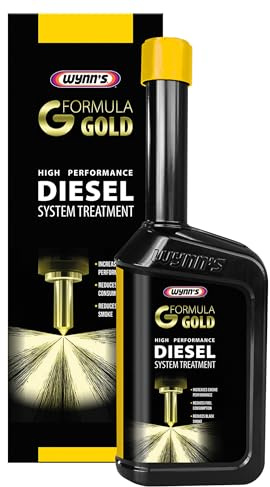 Wynn's High-Performance Diesel Fuel System Treatment - Formula Gold Improves Engine Combustion & Acceleration - Reduces Fuel Consumption - Safe for All Diesel Engines - 500ml