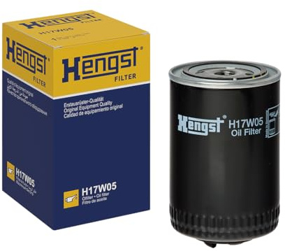 HENGST - Ölfilter H17W05 - Öl-Anschraubfilter für KFZ | Hochwertiger Motorölfilter für KFZ mit Otto- oder Dieselmotor - Robuster Ölfilter mit hoher Schmutzaufnahmefähigkeit