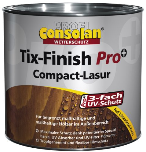 PROFI CONSOLAN WETTERSCHUTZ TIX-FINISH PRO+ COMPACT LASUR - 2.5 LTR (WEISSBUCHE)