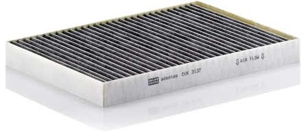 MANN-FILTER CUK 3137 Innenraumfilter/Kabinenluftfilter - Pollenfilter mit Aktivkohle - für Pkw + Transporter