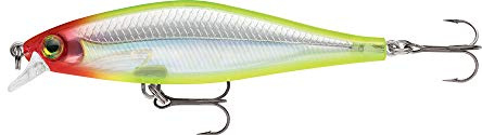 Rapala - Leurre de Pêche Shadow Rap Shad - Matériel de Pêche pour Gros Poissons - Leurre Pêche d'eau Douce - Profondeur de Nage 0.9-1.2m - Taille 9cm / 12g - Fabriqué en Estonie - Clown
