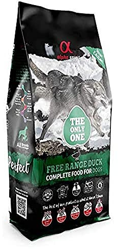Alpha The Only One Canine Adult Pato 12KG, Negro, Mediano