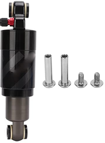 150 mm/5,9 Zoll Mountainbike Stoßdämpfer, Aluminiumlegierung Luftdruck Stoßdämpfer, reduziert Vibrationsabdichtung für Mountainbikes, Roller, Fahrräder mit weichem Heck und hinterem Stoßdämpfer