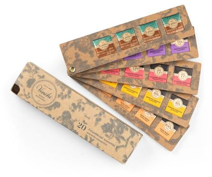 Venchi - Ventaglio con Degustazione Granblend, 140 g - Cioccolatini al Latte e Extra Fondenti - Senza Glutine - Idea Regalo