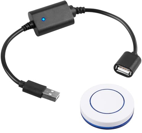 Interrupteur à télécommande et USB, DC 5 V, télécommande sans fil, interrupteur USB pour petite veilleuse Fan bande lumineuse LED