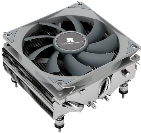 TR-AXP90-X53 Low Profile CPU Air Cooler, 53mm Height, TL-9015 Slim PWM CPU Fan, AGHP 3.0 Technology, ITX Heatsink Cooler, for AMD:AM4 AM5/Intel 1150/1151/1155/1156/1200/1700