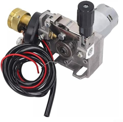 Motore di alimentazione del filo per saldatrice MIG/MAG, 24V DC 25W, compatibile con diametro del filo 0,6-10 mm e velocità 2-18 m/min, scanalatura a V e scanalatura K