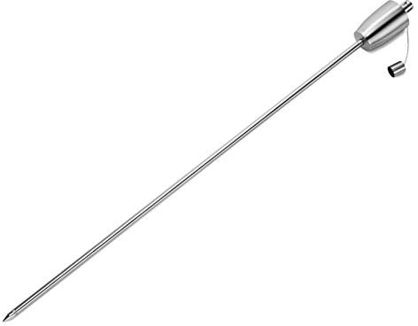 Öl-Gartenfackel am Stab aus Edelstahl