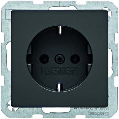 BERKER Steckdose Q.1/Q.3 m.Schraublift 41436086